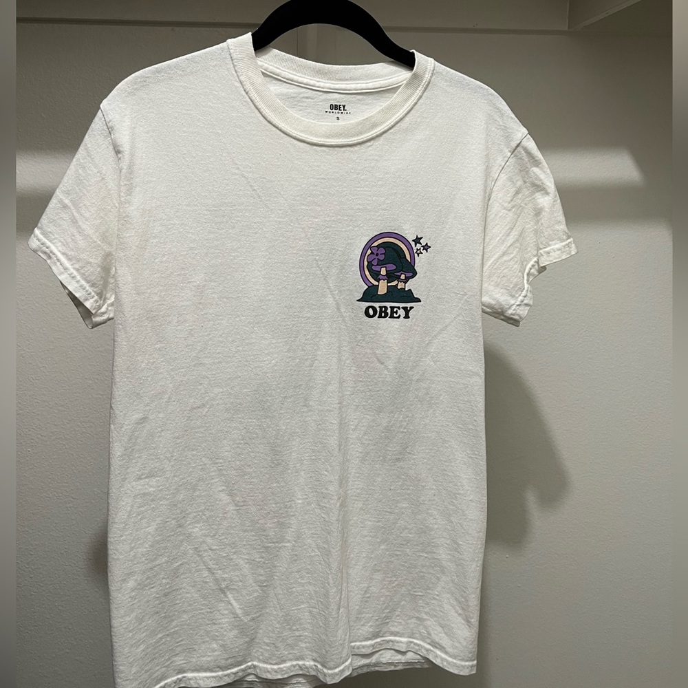 White Obey Shirt